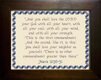 No Greater Commandment - Mark 12:30-31